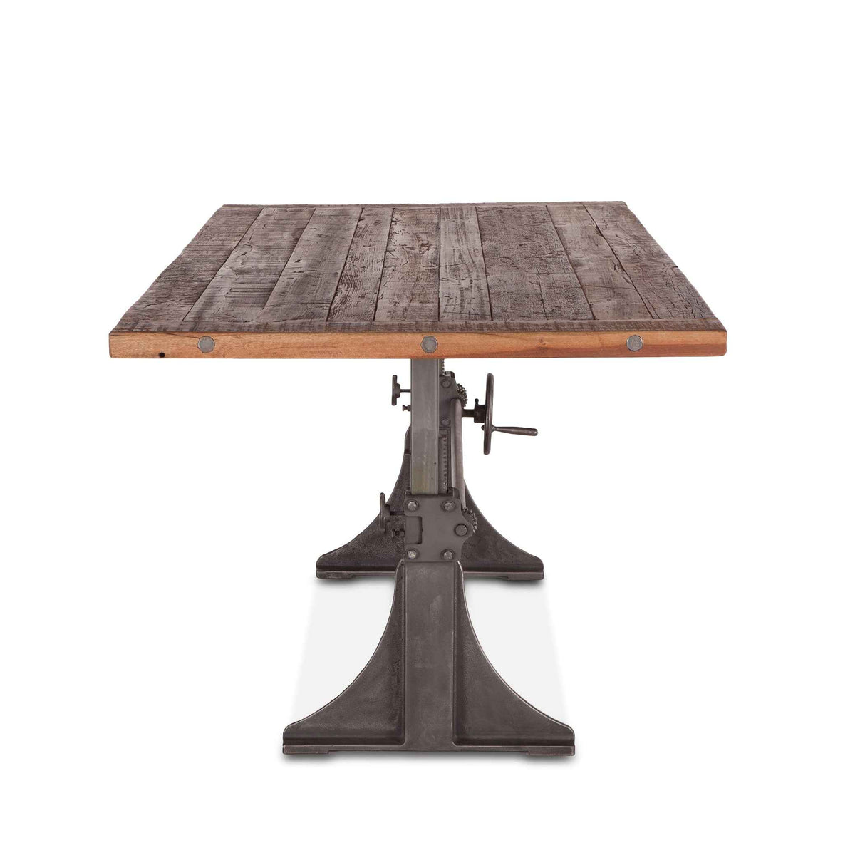 Manchester 84" Adjustable Dining Table in Natural Reclaimed by Home Trends & Design at Eve Furniture