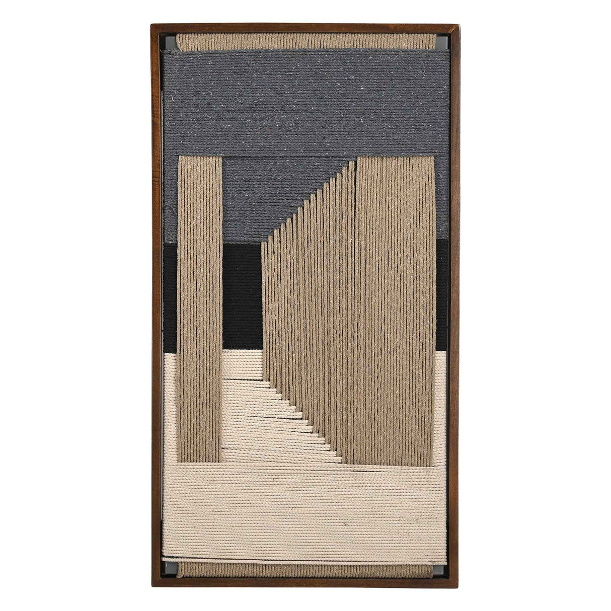 Manila Woven Framed Art, Blue Grey by Home Trends & Design at Eve Furniture