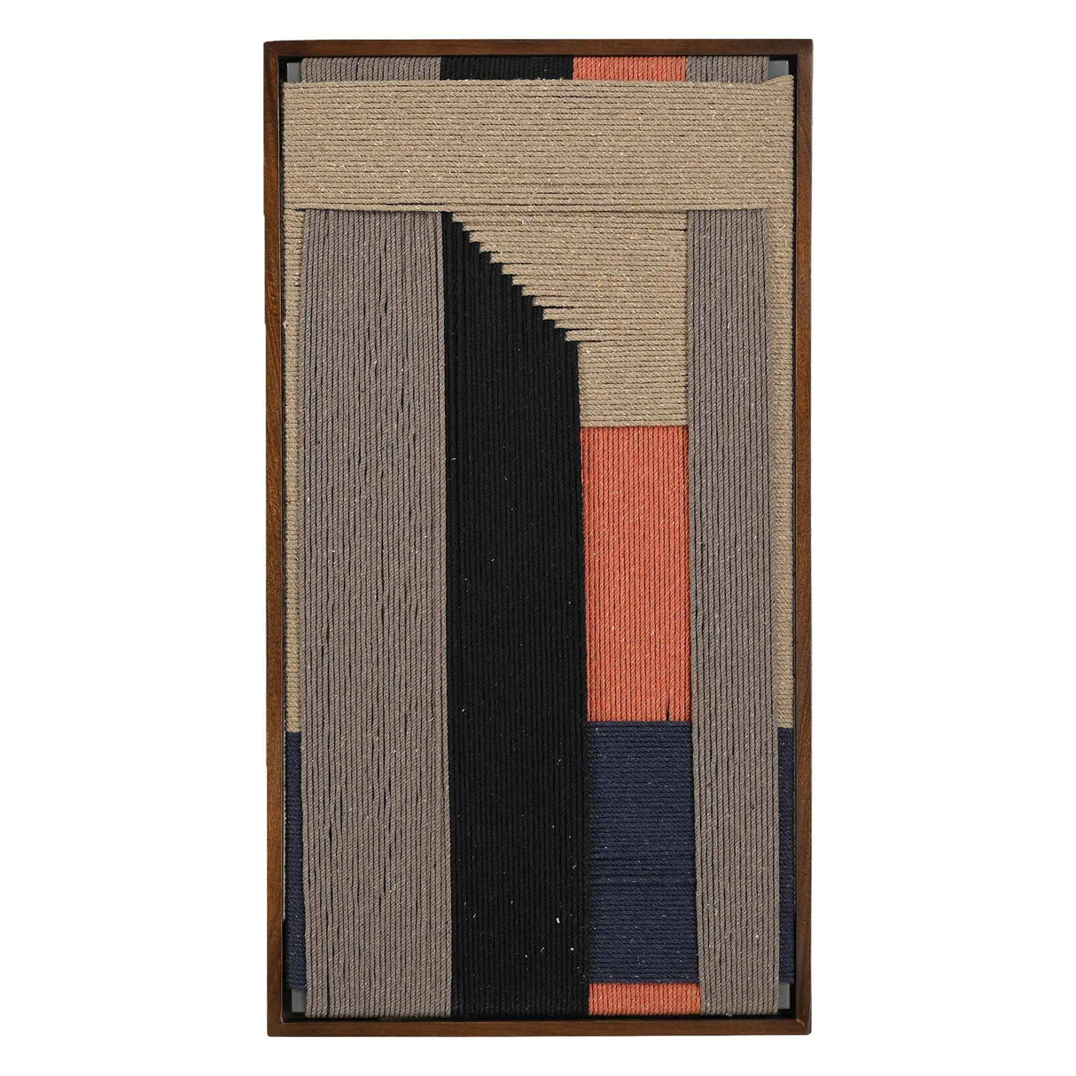 Manila Woven Framed Art, Orange by Home Trends & Design at Eve Furniture