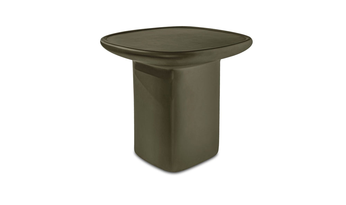 Manon Outdoor Side Table Deep Green by Moe's Home at Eve Furniture
