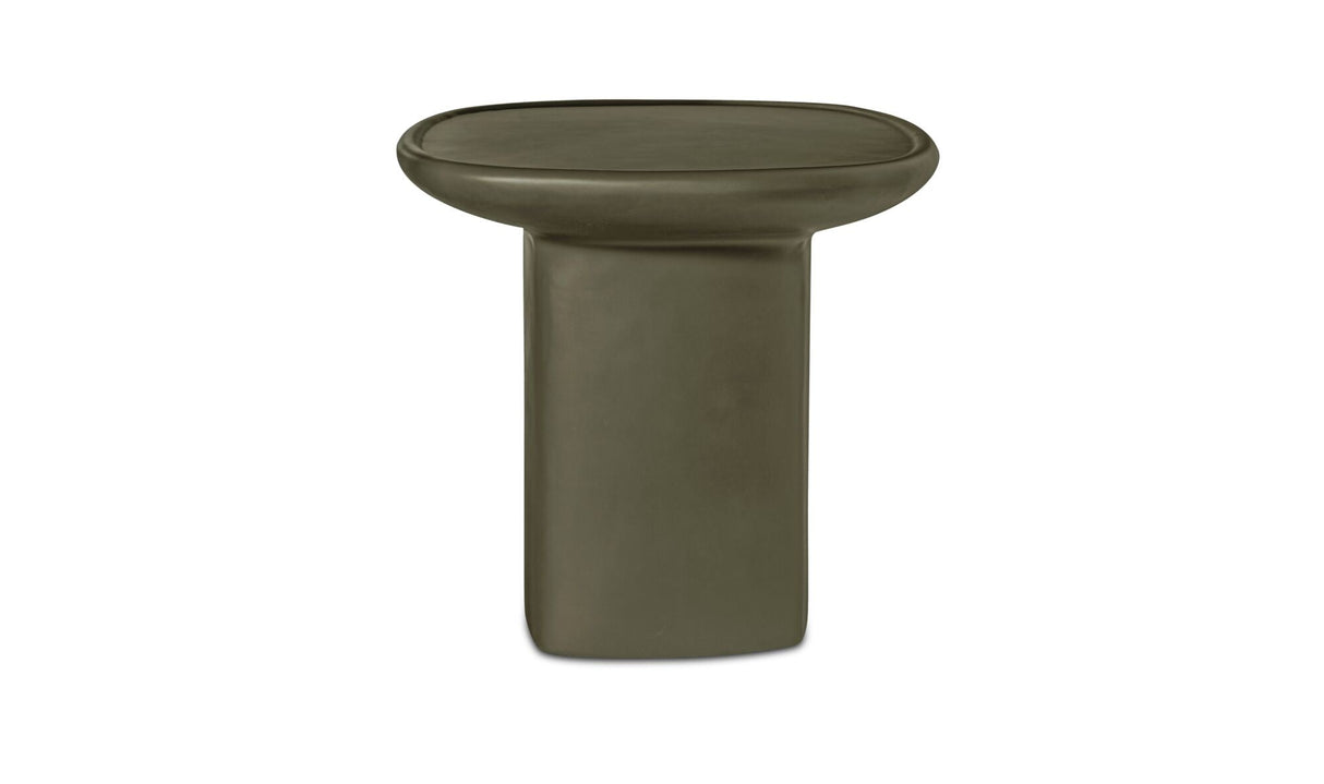 Manon Outdoor Side Table Deep Green by Moe's Home at Eve Furniture