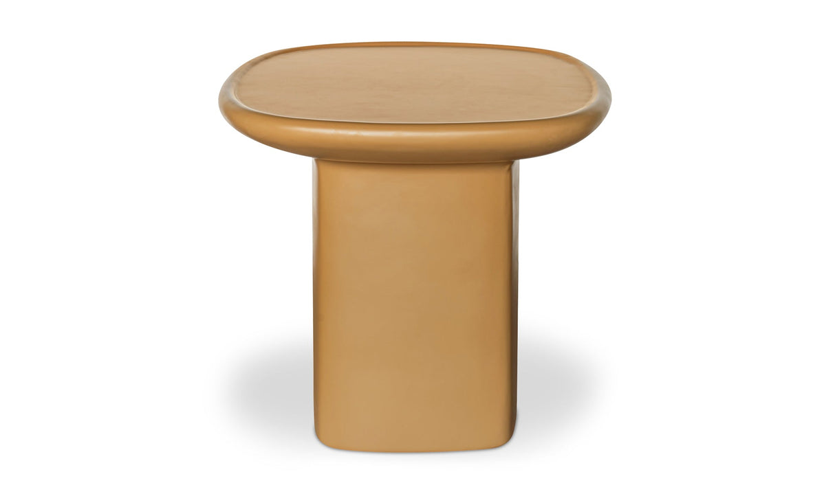 Manon Outdoor Side Table Deep Yellow by Moe's Home at Eve Furniture