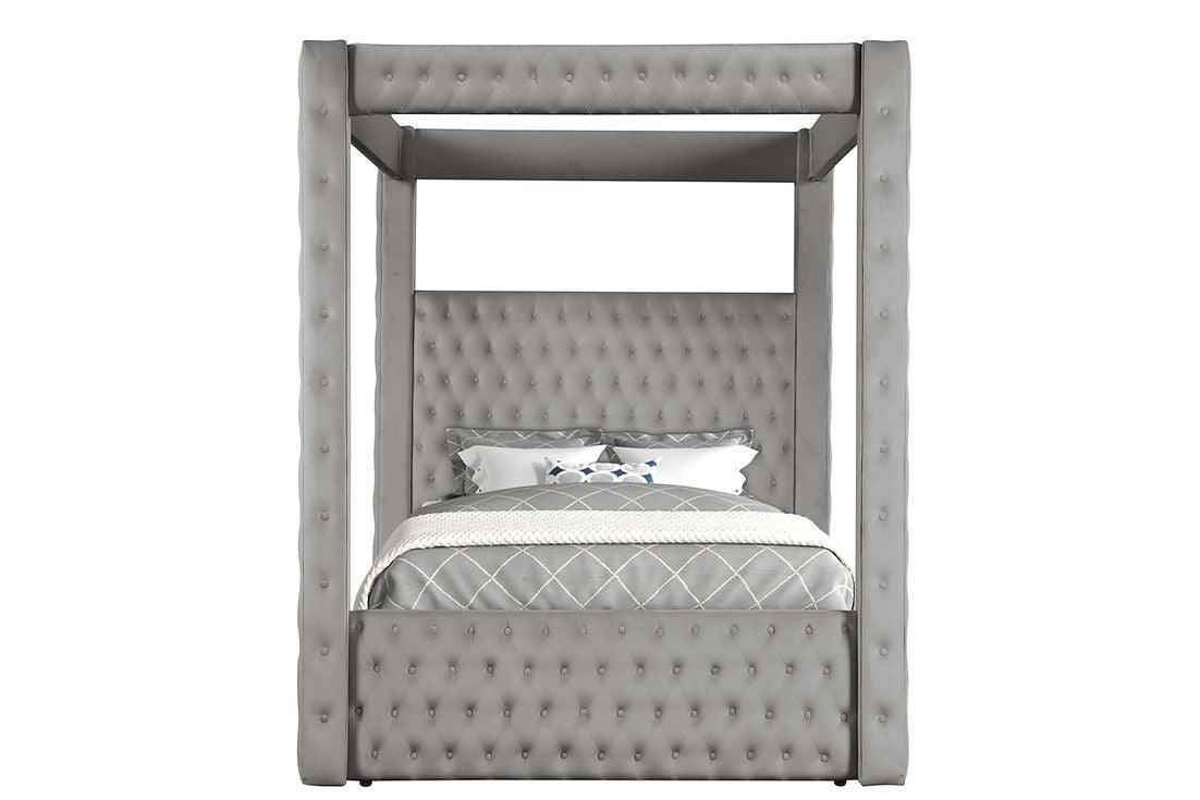 B8013 Mansion (Grey) King Bed by New Era Innovations at Eve Furniture