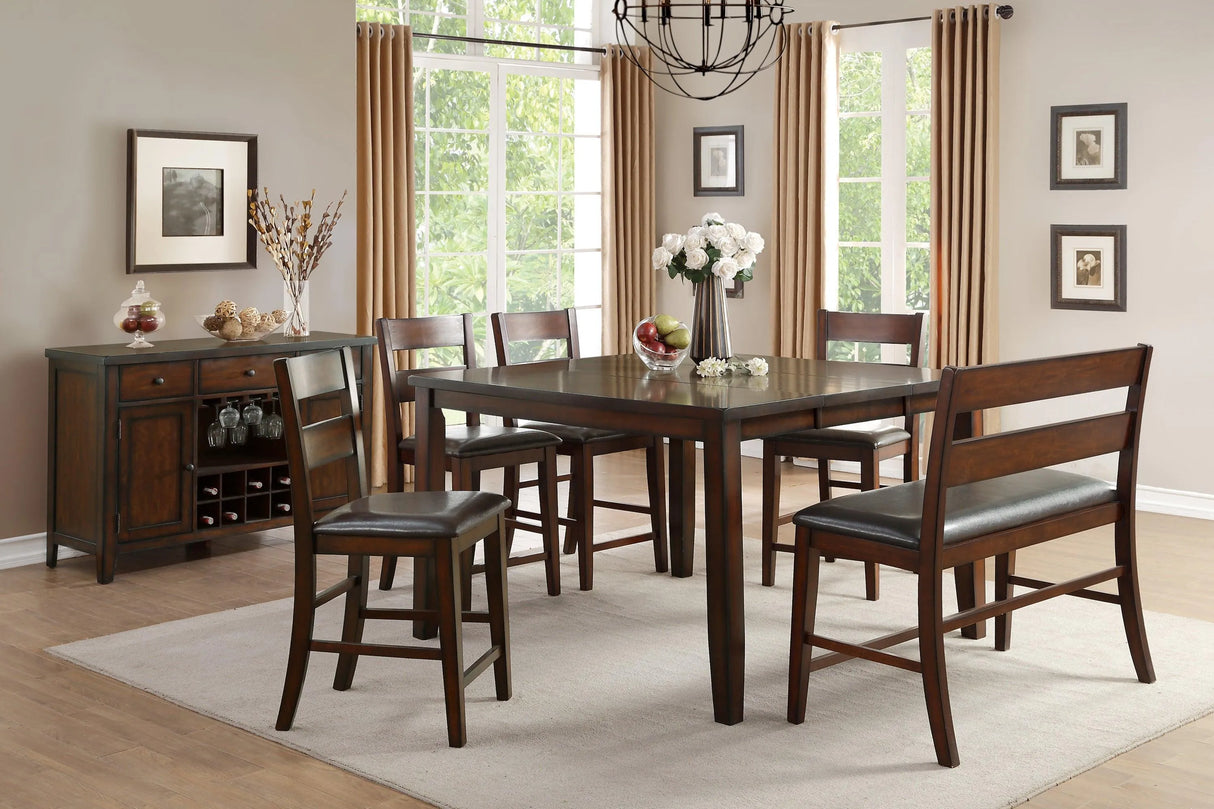 Mantello Cherry Server by Homelegance at Eve Furniture