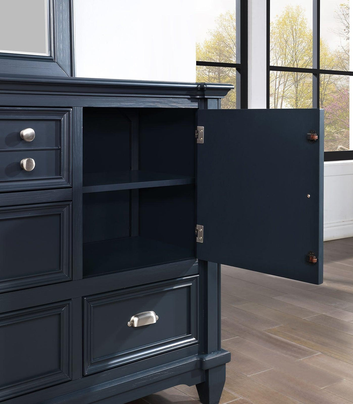 Manzanillo Slate Blue Dresser by Furniture of America at Eve Furniture