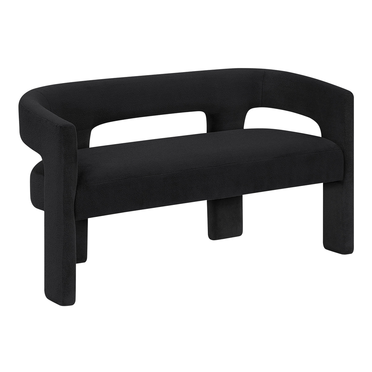 Marais Black Bench by Homelegance at Eve Furniture