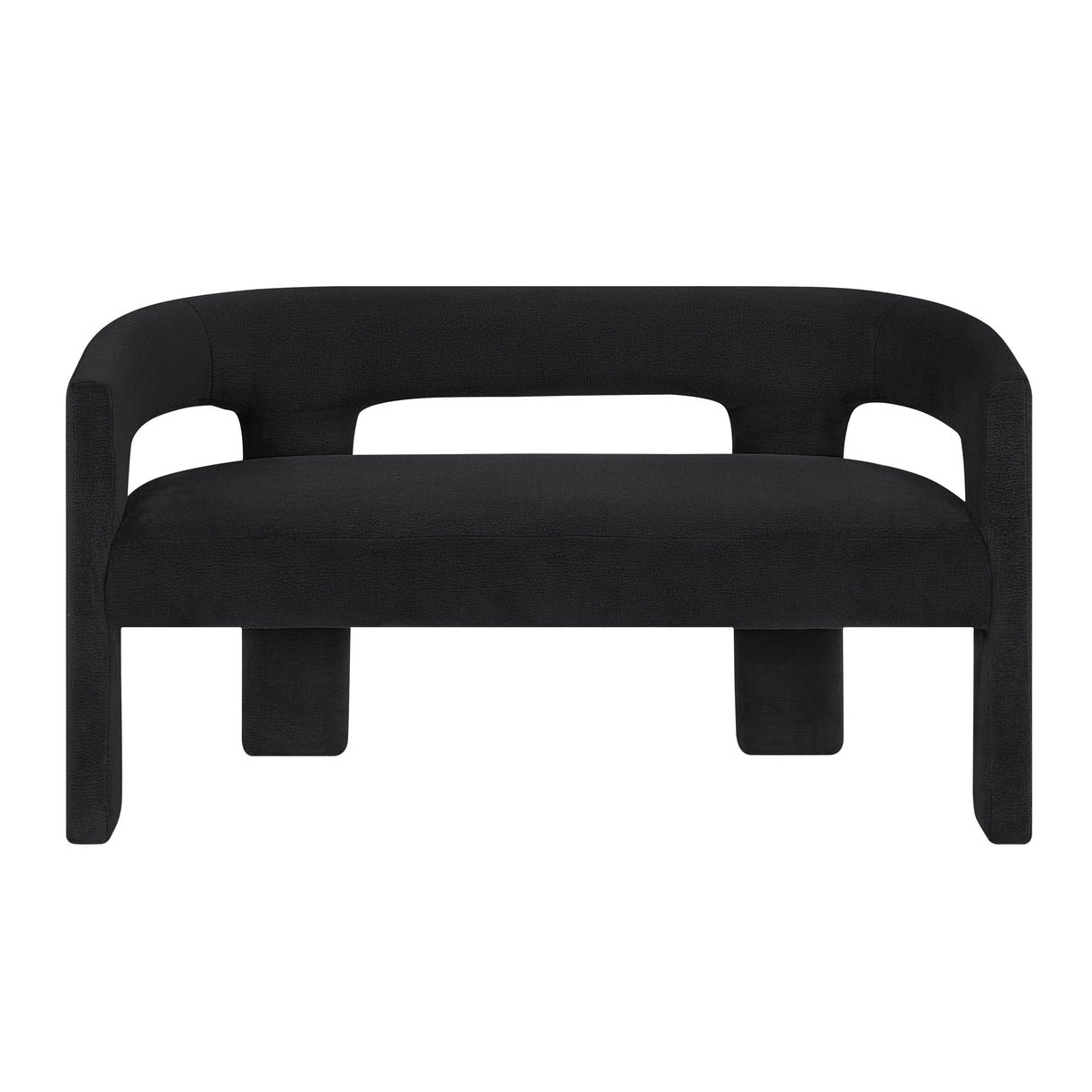 Marais Black Bench by Homelegance at Eve Furniture
