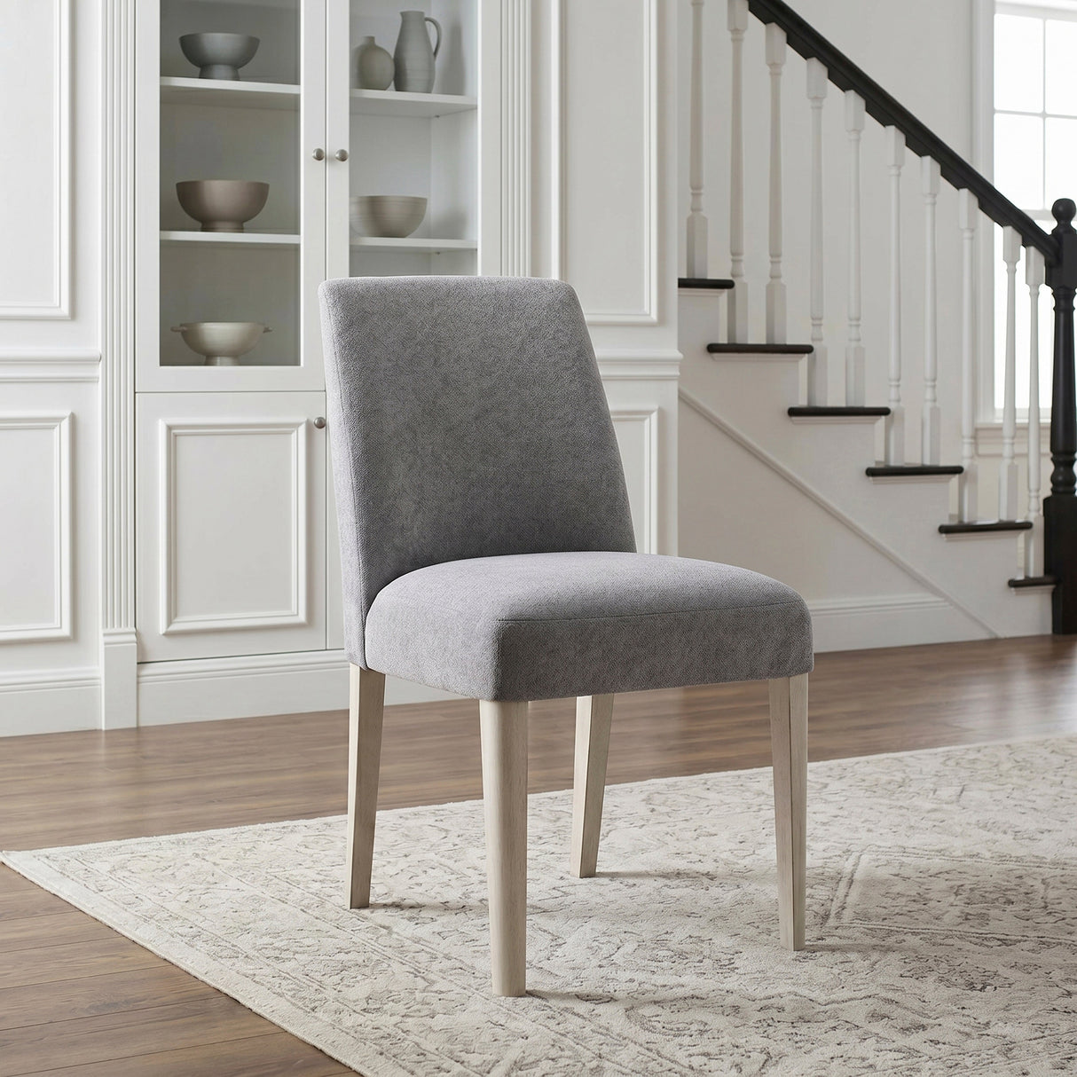 Marais Dark Gray Dining Chair by Homelegance at Eve Furniture