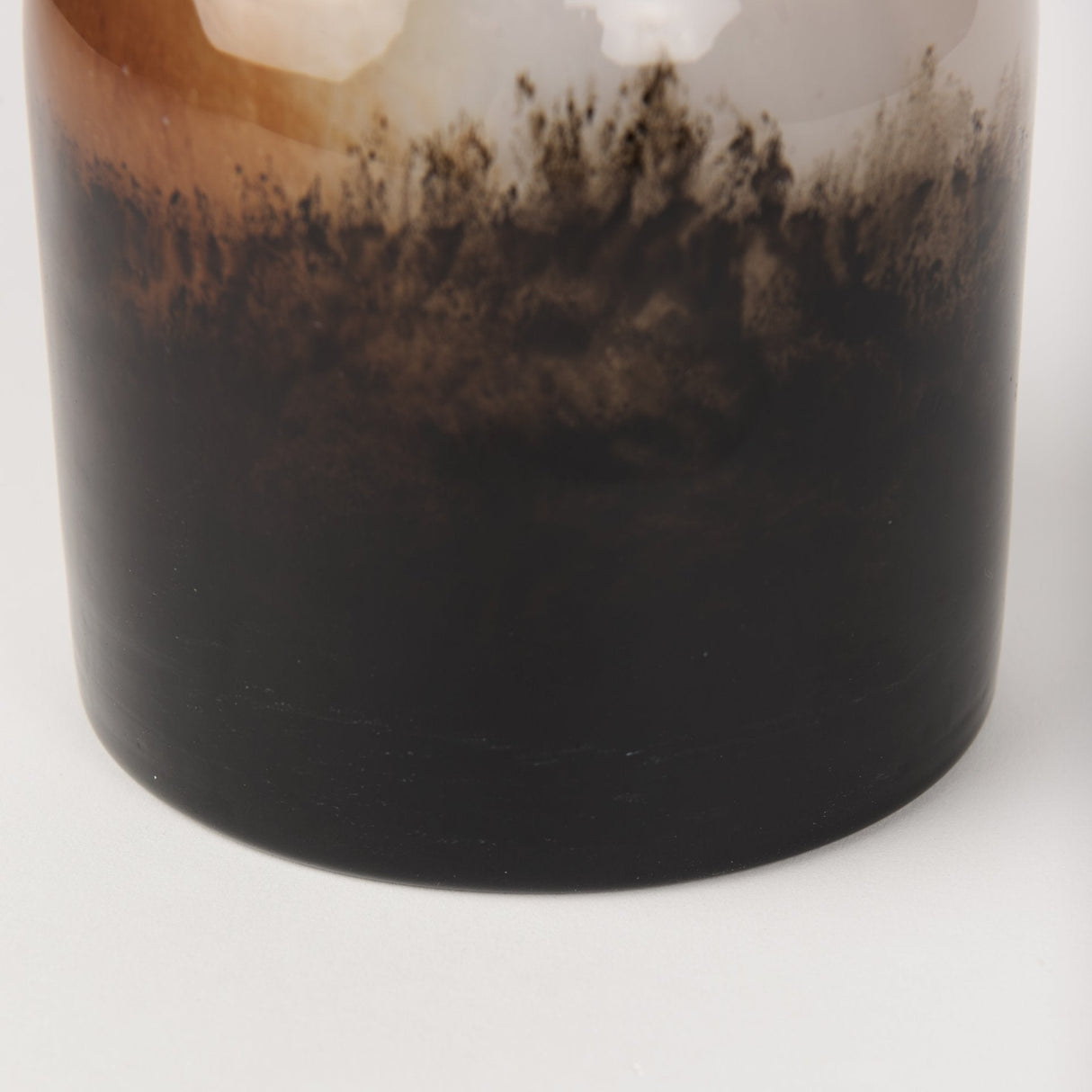 Marans Short Amber Multi-Color Glass Vase by Mercana at Eve Furniture