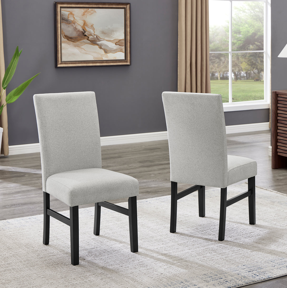 Marbelle Grey Dining Room Set by New Era Innovations at Eve Furniture