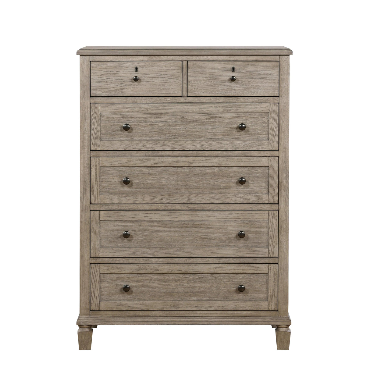 Marceline Gray Oak Chest by Homelegance at Eve Furniture