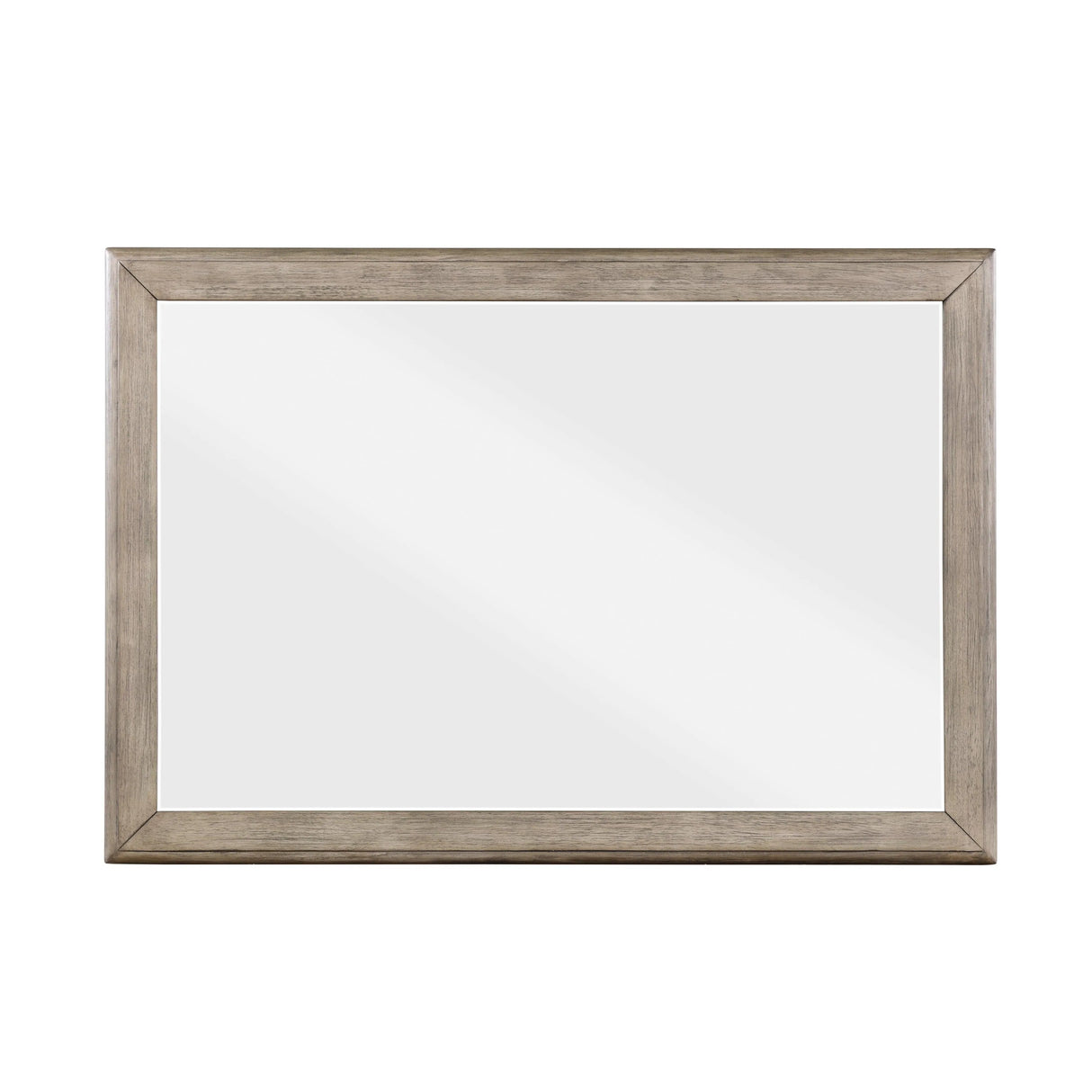 Marceline Gray Oak Mirror by Homelegance at Eve Furniture