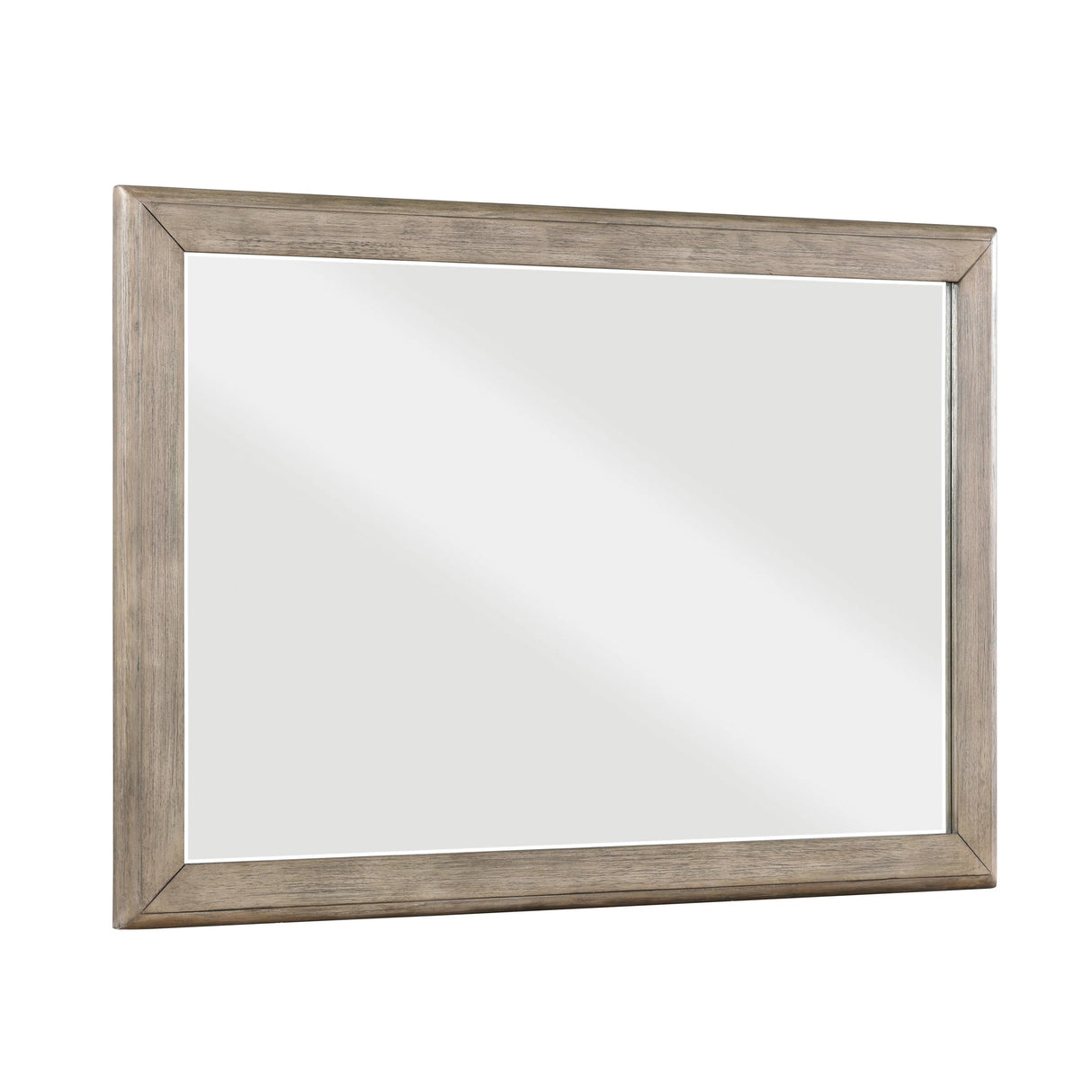 Marceline Gray Oak Mirror by Homelegance at Eve Furniture