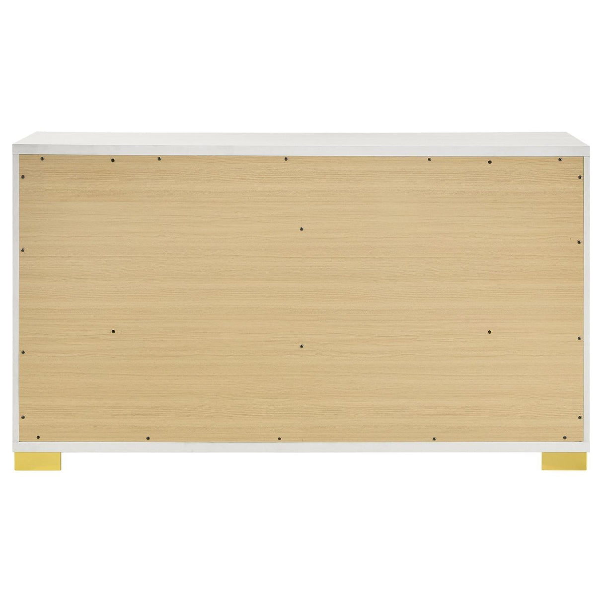 Marceline White 6-drawer Dresser by Coaster at Eve Furniture