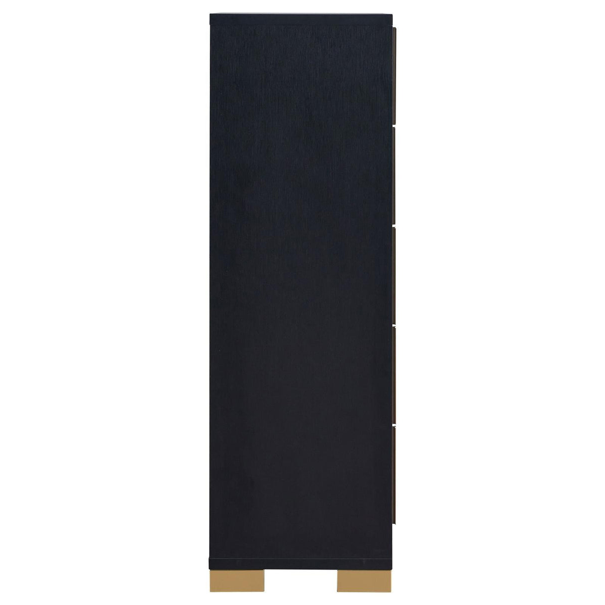 Marceline 5-drawer Chest Black by Coaster at Eve Furniture