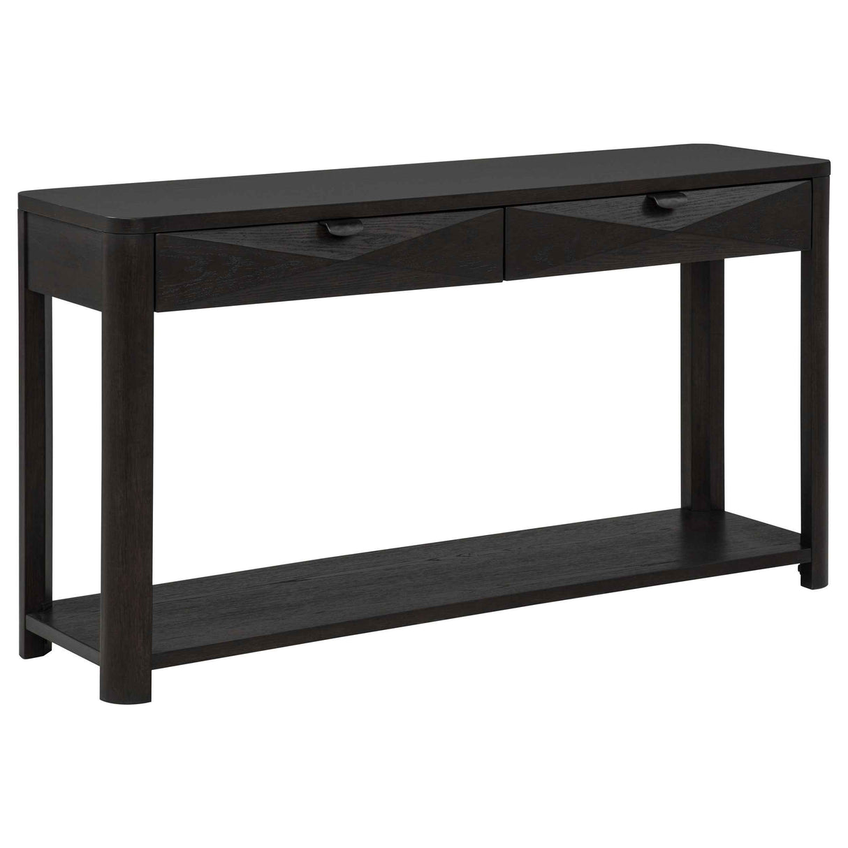 Marcelo Coffee Sofa Console Table with 2 Drawers and Shelf by Coaster at Eve Furniture