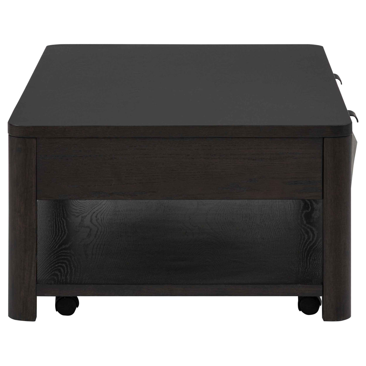 Marcelo Coffee Wood Table with 2 Drawers and Shelf by Coaster at Eve Furniture