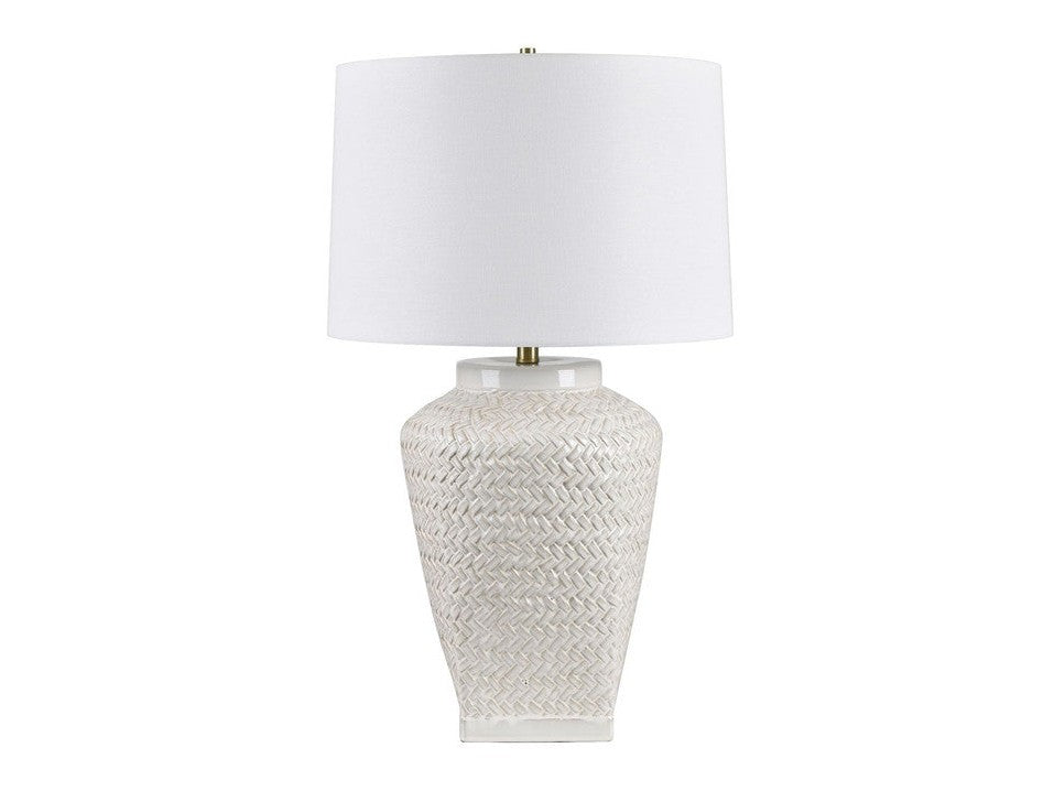 Marchand Oyster Table Lamp by Crestview at Eve Furniture