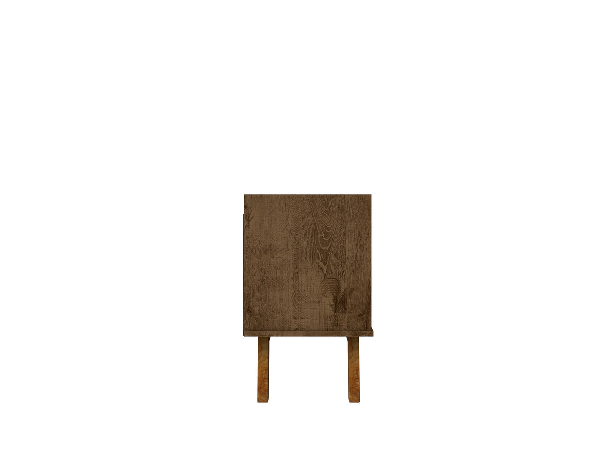 Marcus 62.99 TV Stand in Rustic Brown by Manhattan Comfort at Eve Furniture