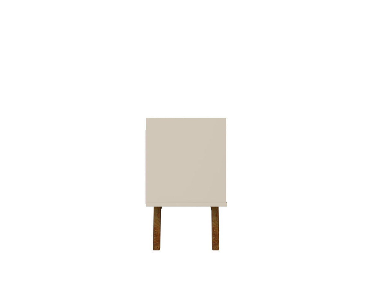 Marcus 70.86 TV Stand in Greige and Nature by Manhattan Comfort at Eve Furniture