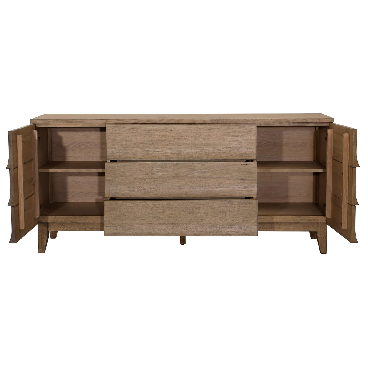 Margaux Sideboard, Natural by Dovetail at Eve Furniture