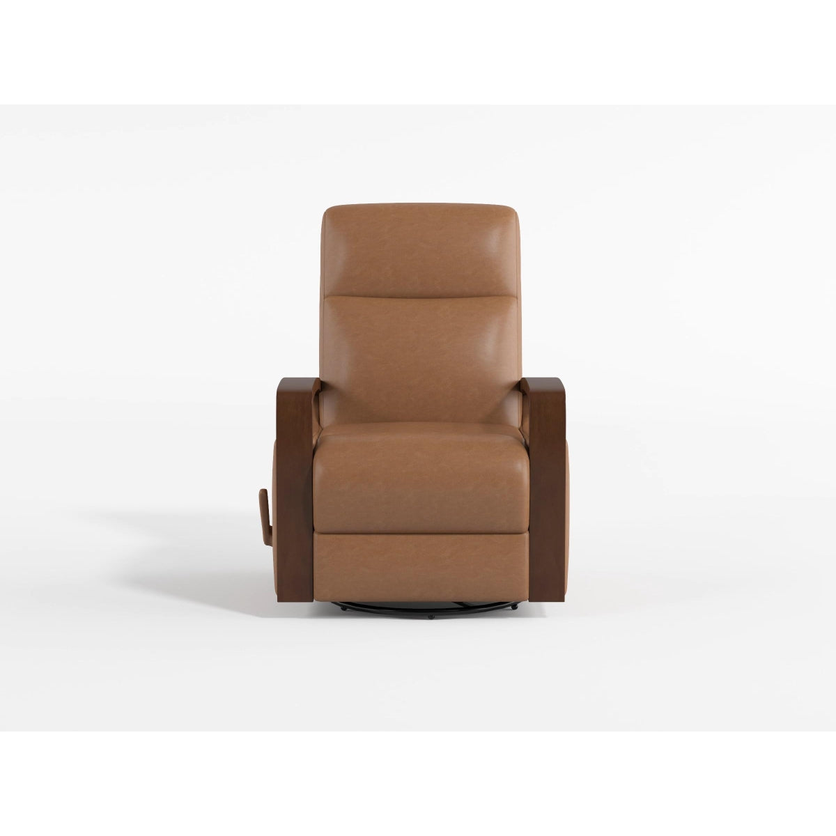 Margerie Camel Swivel Glider Reclining Chair