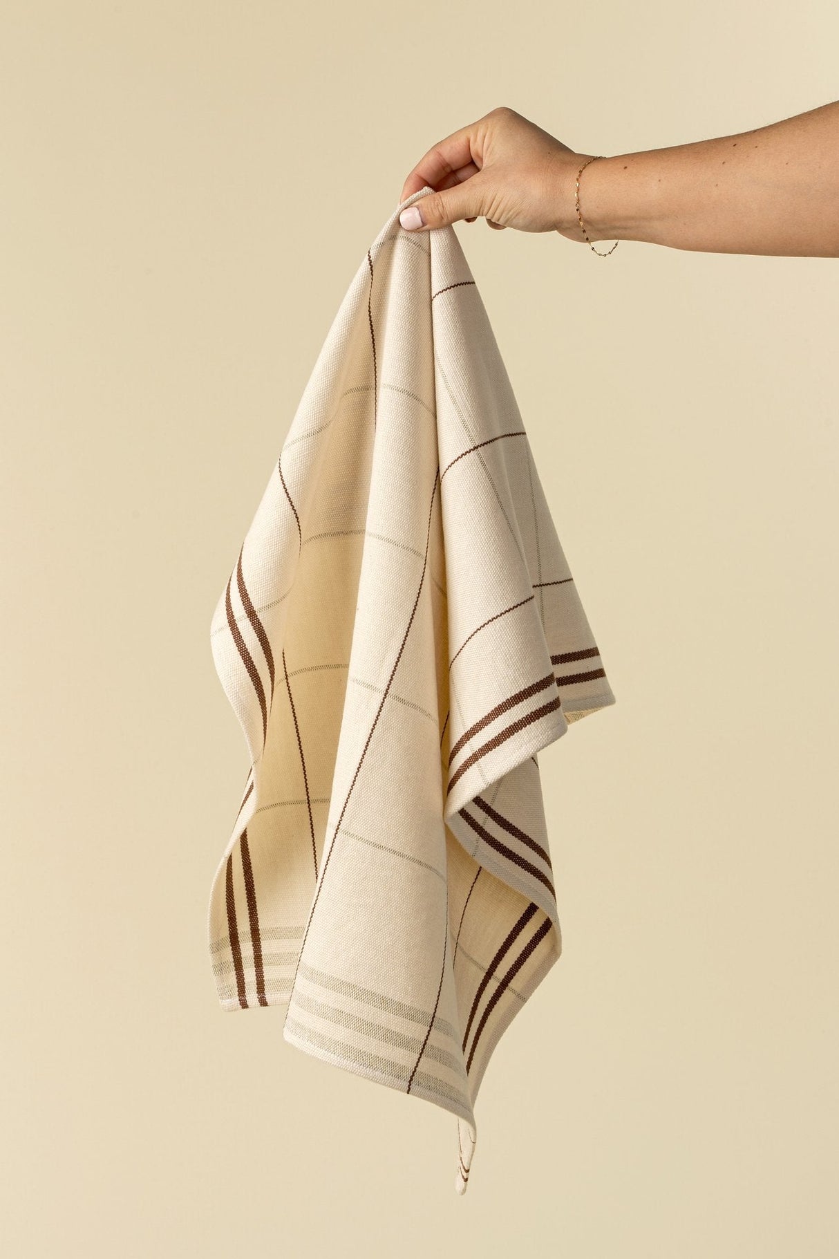 Margot Handloom Tea Towels S/2, Set of 2 by Mercana at Eve Furniture