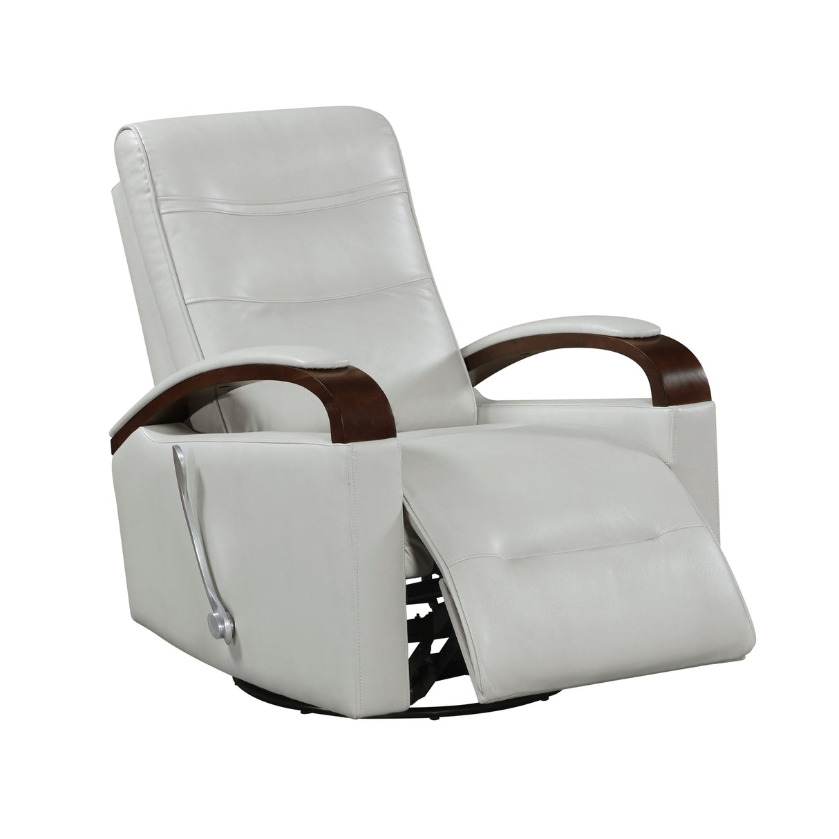 Margot Smoke Swivel Glider Reclining Chair