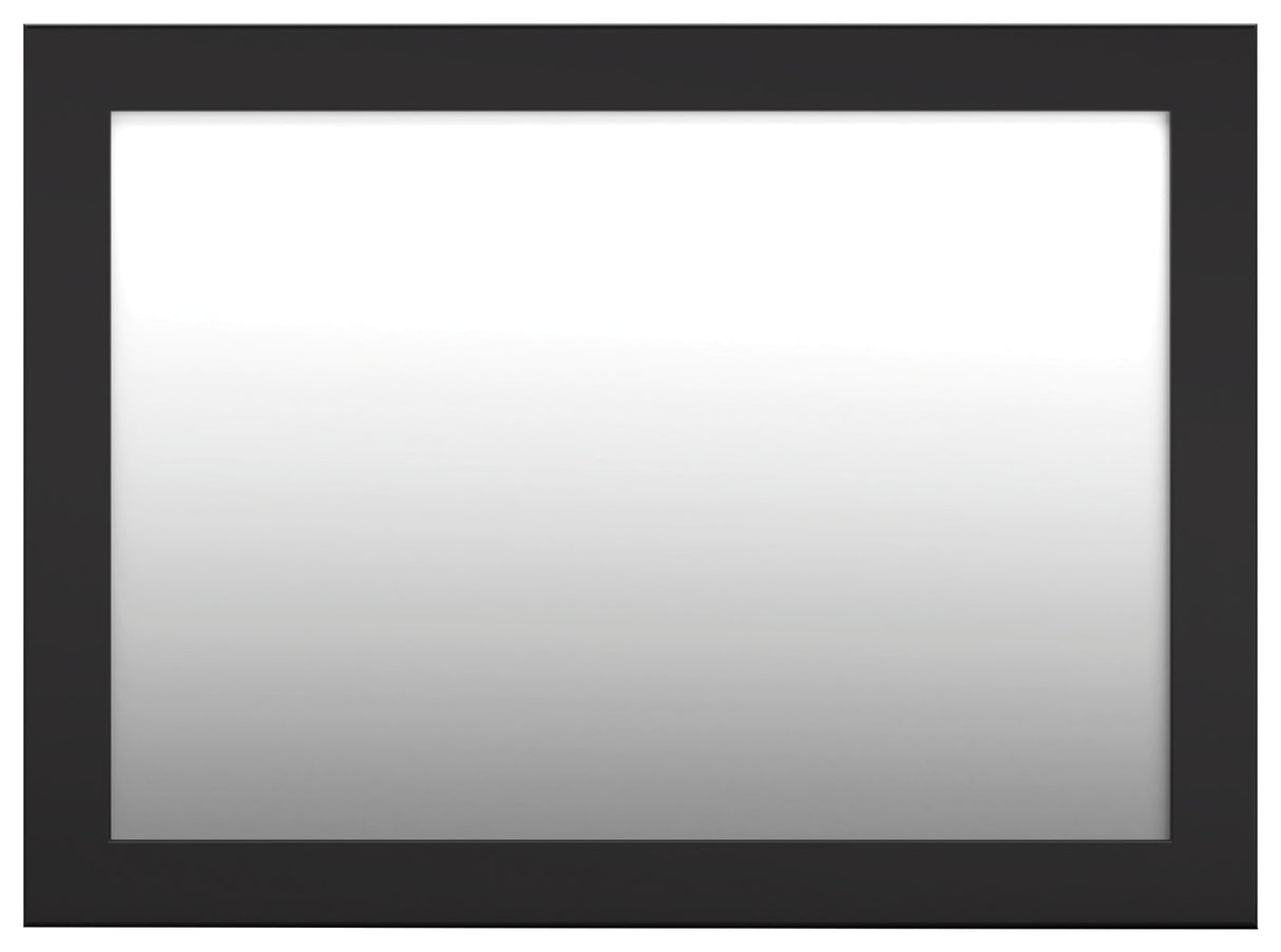 Maribel Black Bedroom Mirror by Ashley at Eve Furniture