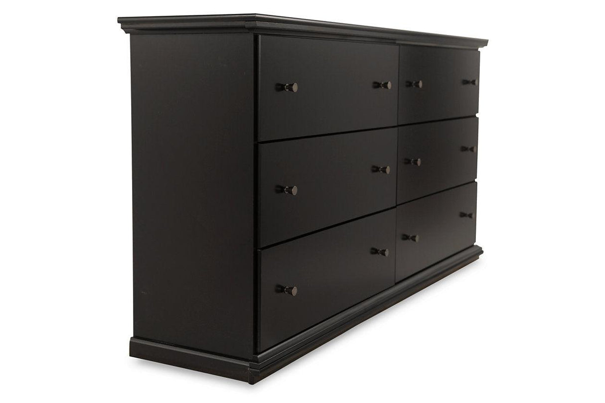 Maribel Black Dresser by Ashley at Eve Furniture