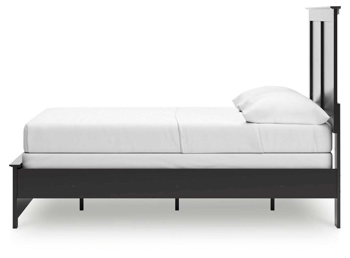 Maribel Black Full Panel Bed by Ashley at Eve Furniture