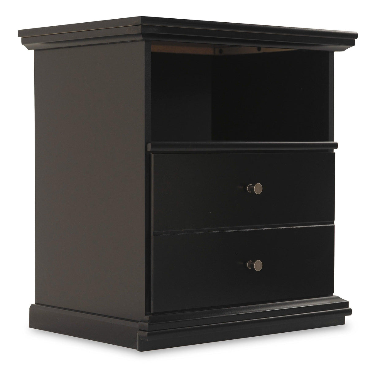 Maribel Black Nightstand by Ashley at Eve Furniture