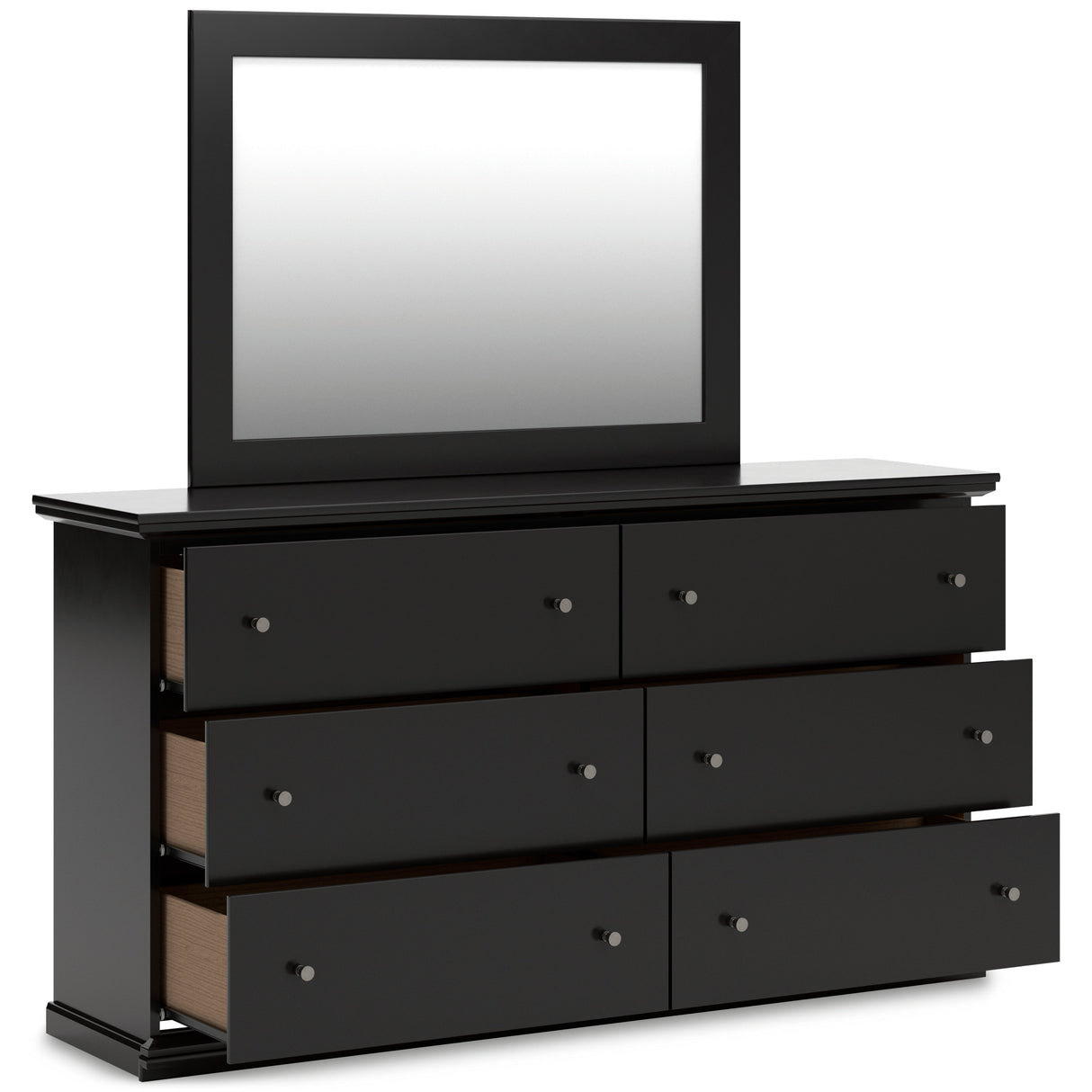 Maribel Black Panel Bedroom Set by Ashley at Eve Furniture