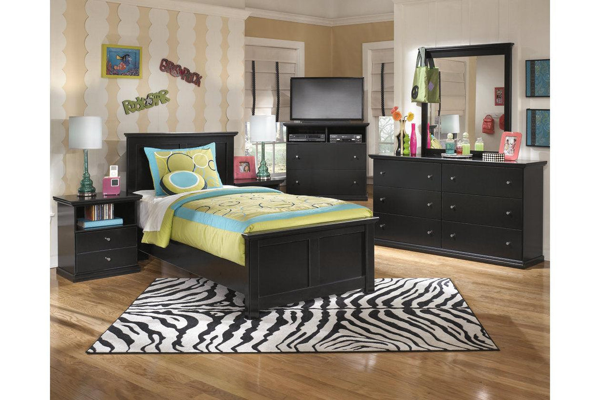 Maribel Black Dresser by Ashley at Eve Furniture
