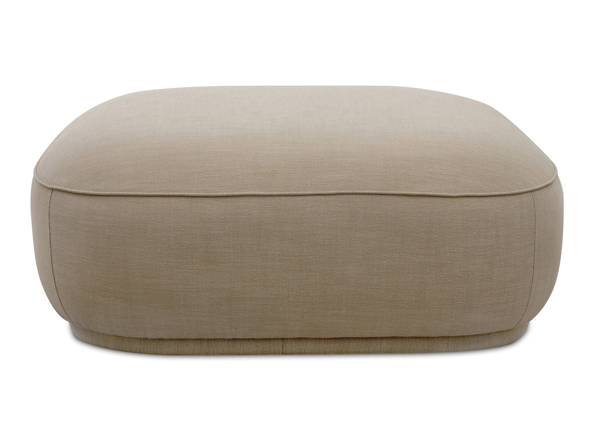 Marion Beige Square Ottoman by MOES at Eve Furniture