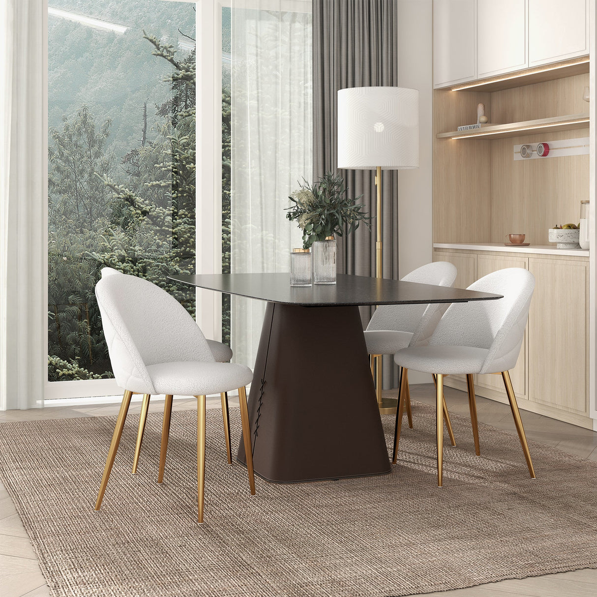 Marion Mid Century Modern Dining Chair (Set Of 2) by Ashcroft Imports at Eve Furniture