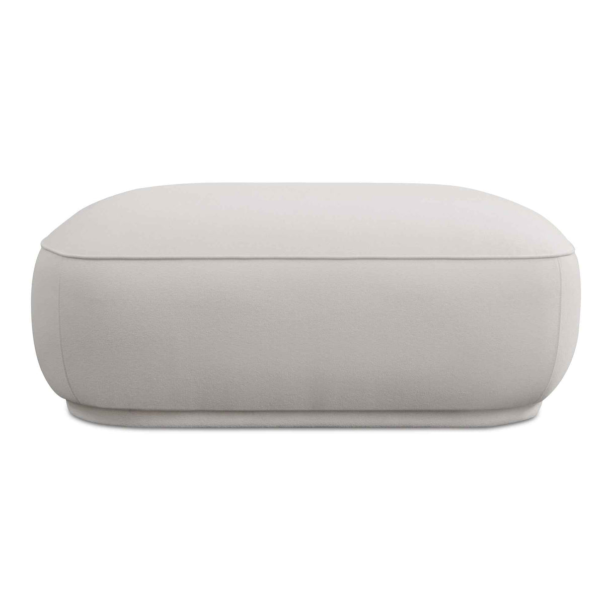 Marion White Square Ottoman