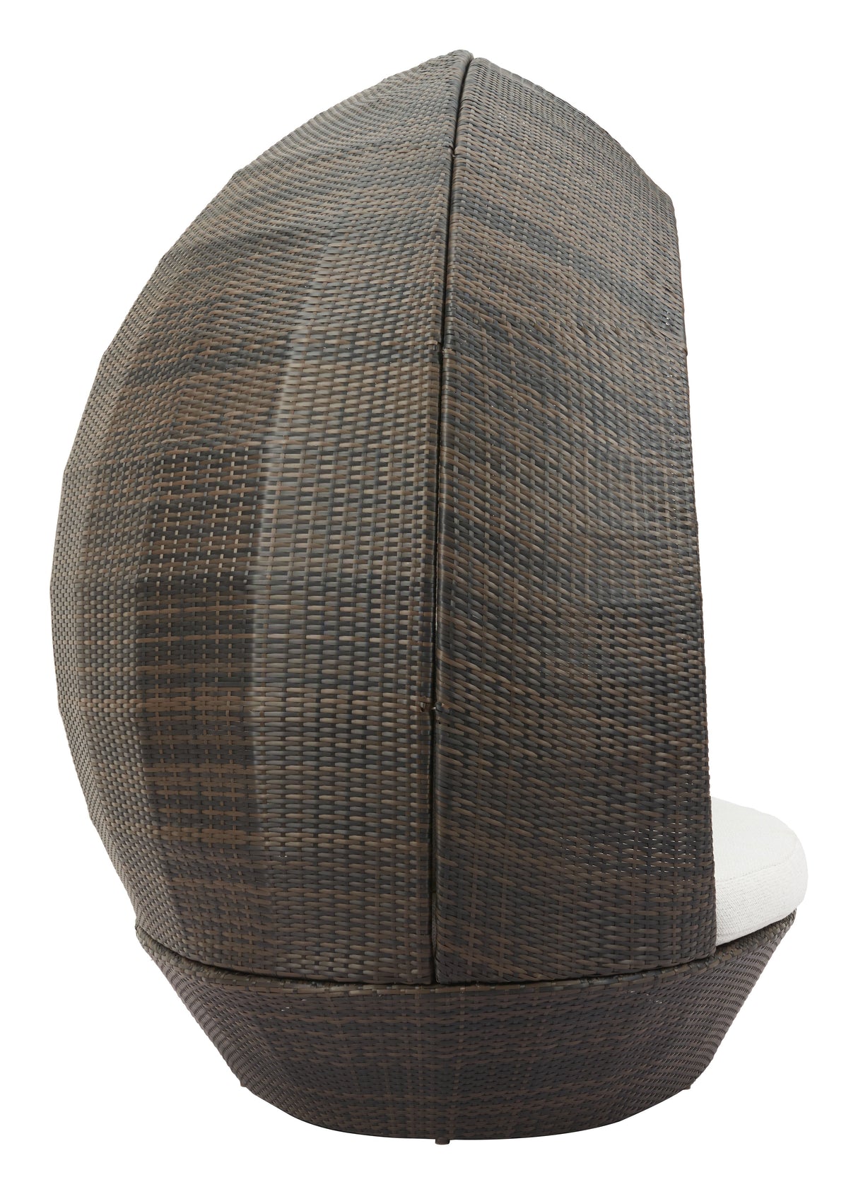 Marisol Brown & Beige Outdoor Beach Daybed by Zuomod at Eve Furniture