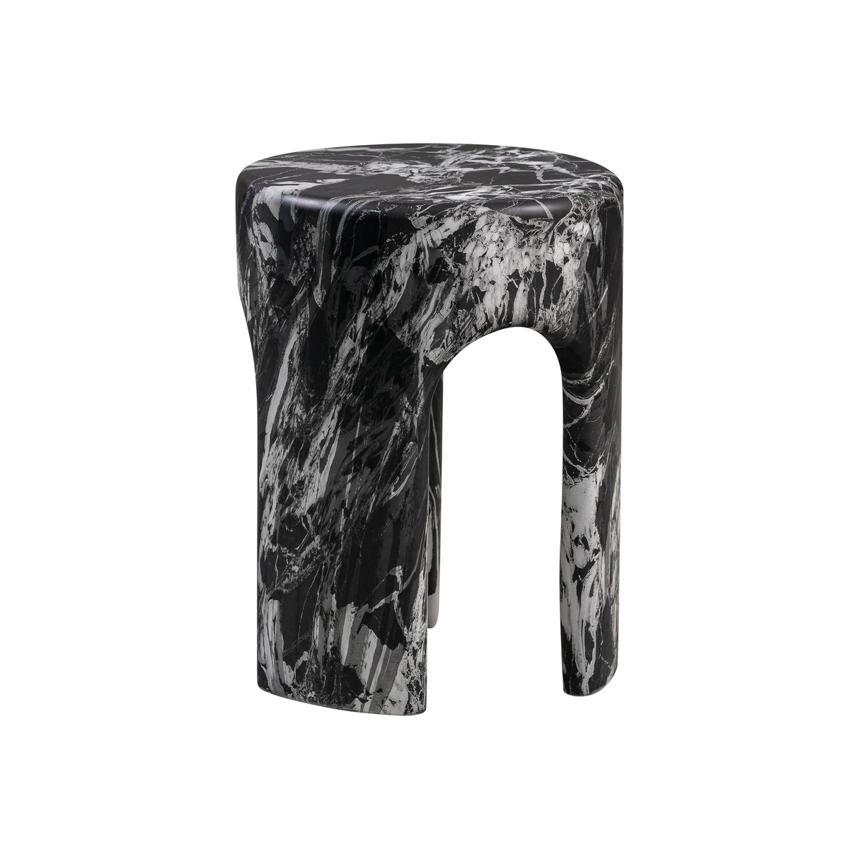 Marisol Concrete Side Table by TOV Furniture at Eve Furniture