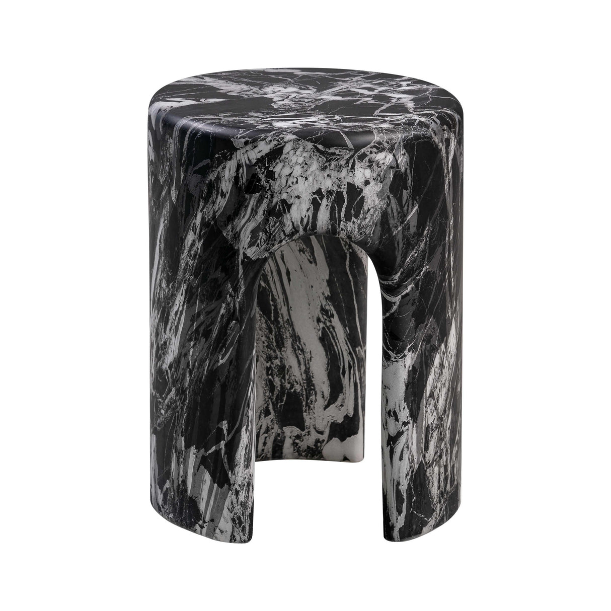 Marisol Concrete Side Table by TOV Furniture at Eve Furniture