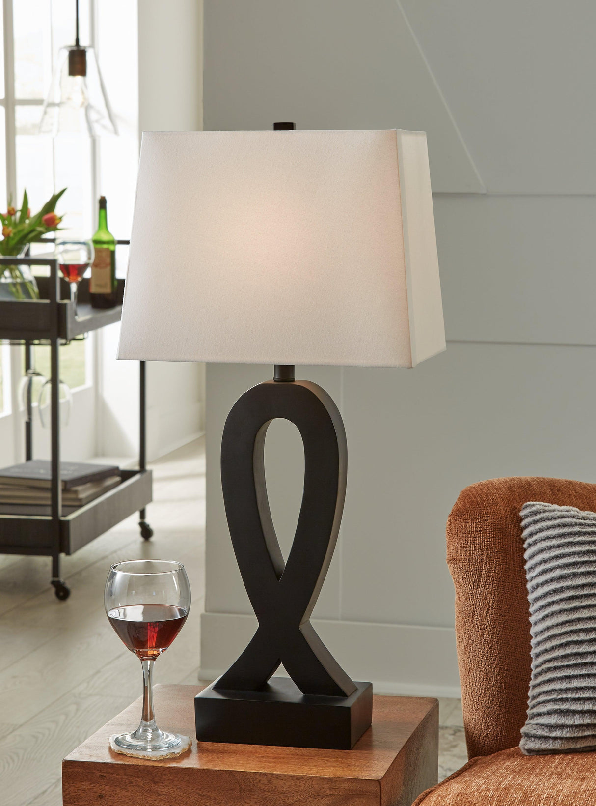 Markellton Black Table Lamp by Ashley at Eve Furniture