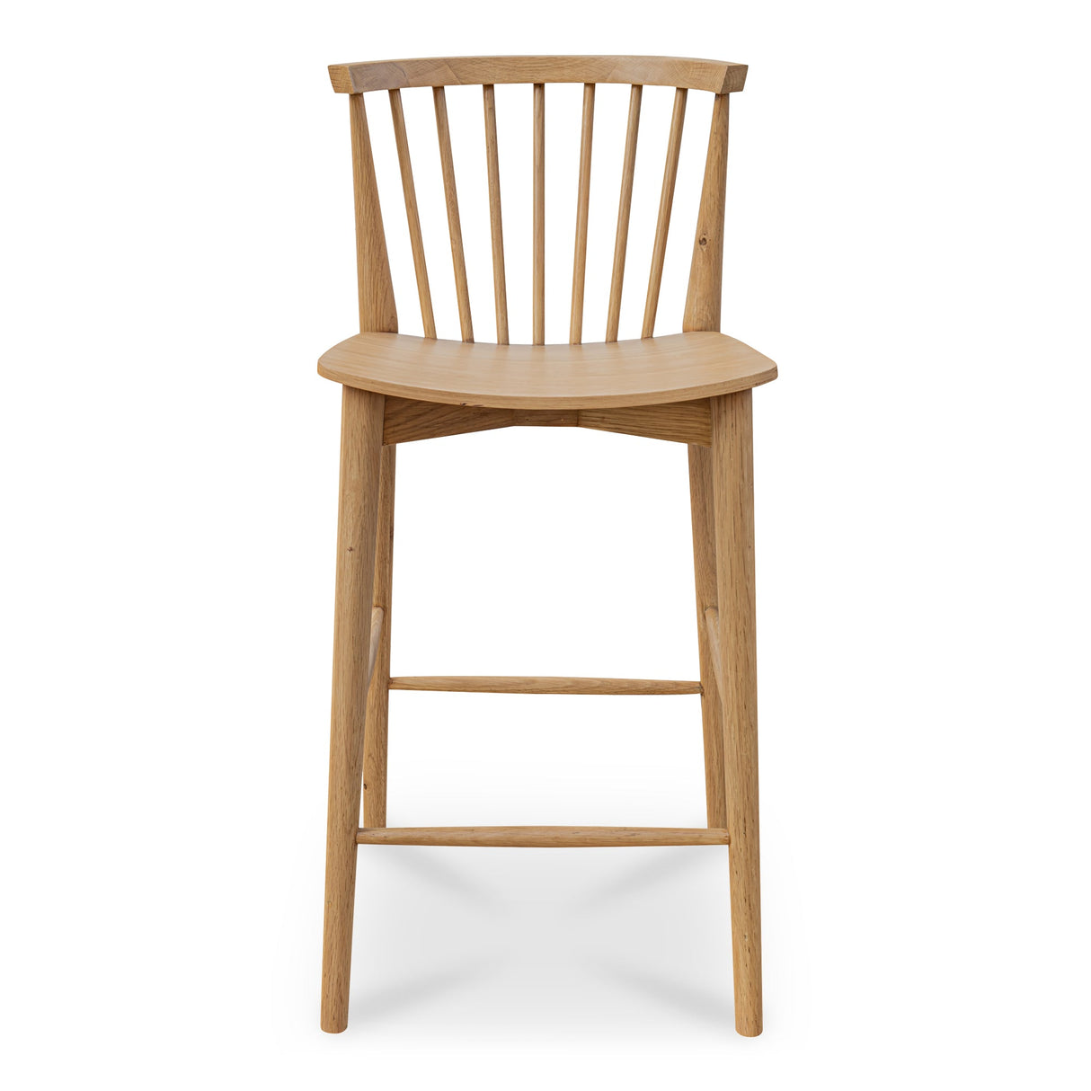 Marley Counter Stool Oak by Moe's Home at Eve Furniture