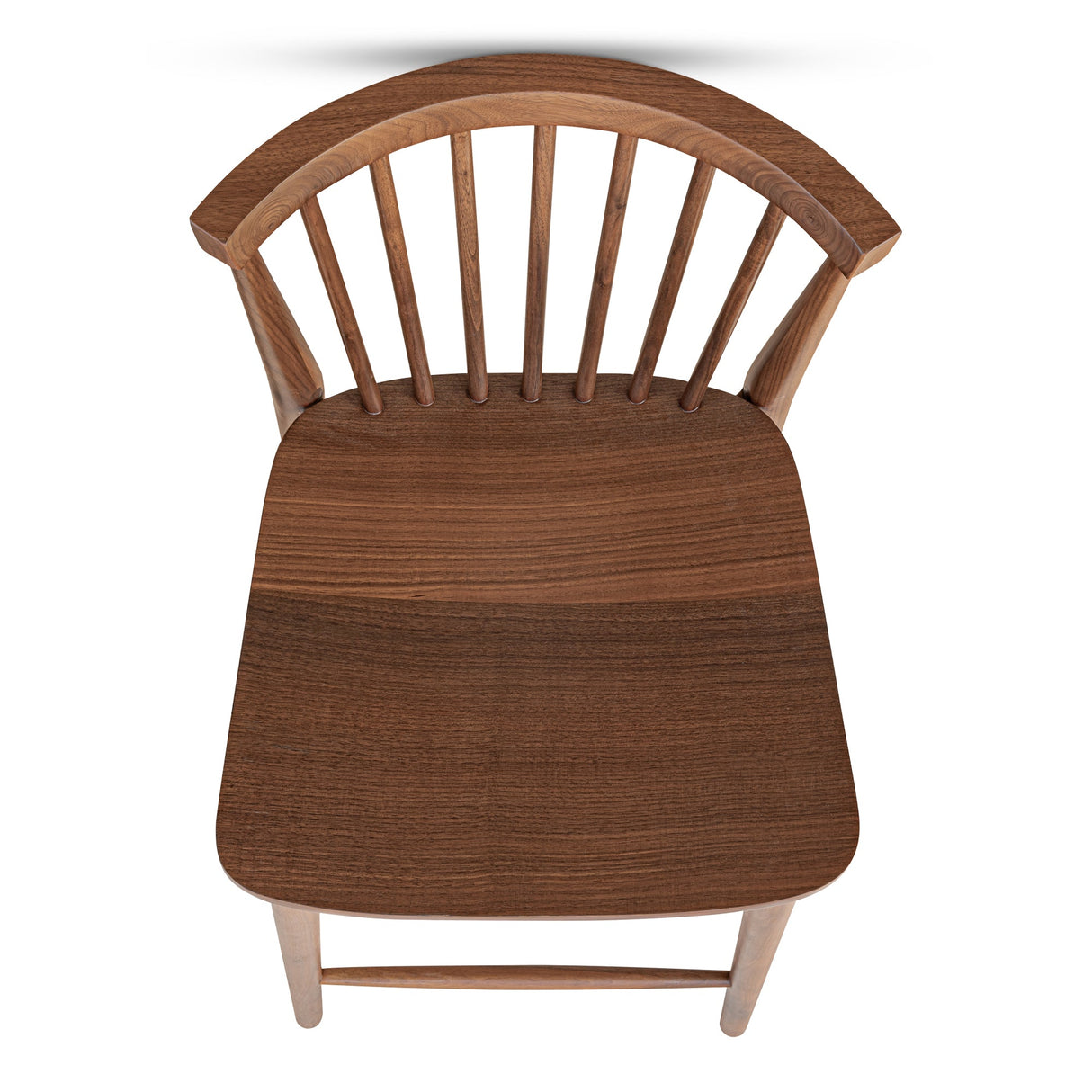 Marley Walnut Counter Stool by Moe's Home at Eve Furniture