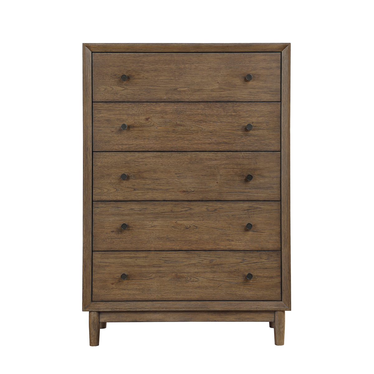Marlow Brown/Oatmeal Platform Bedroom Set by Homelegance at Eve Furniture