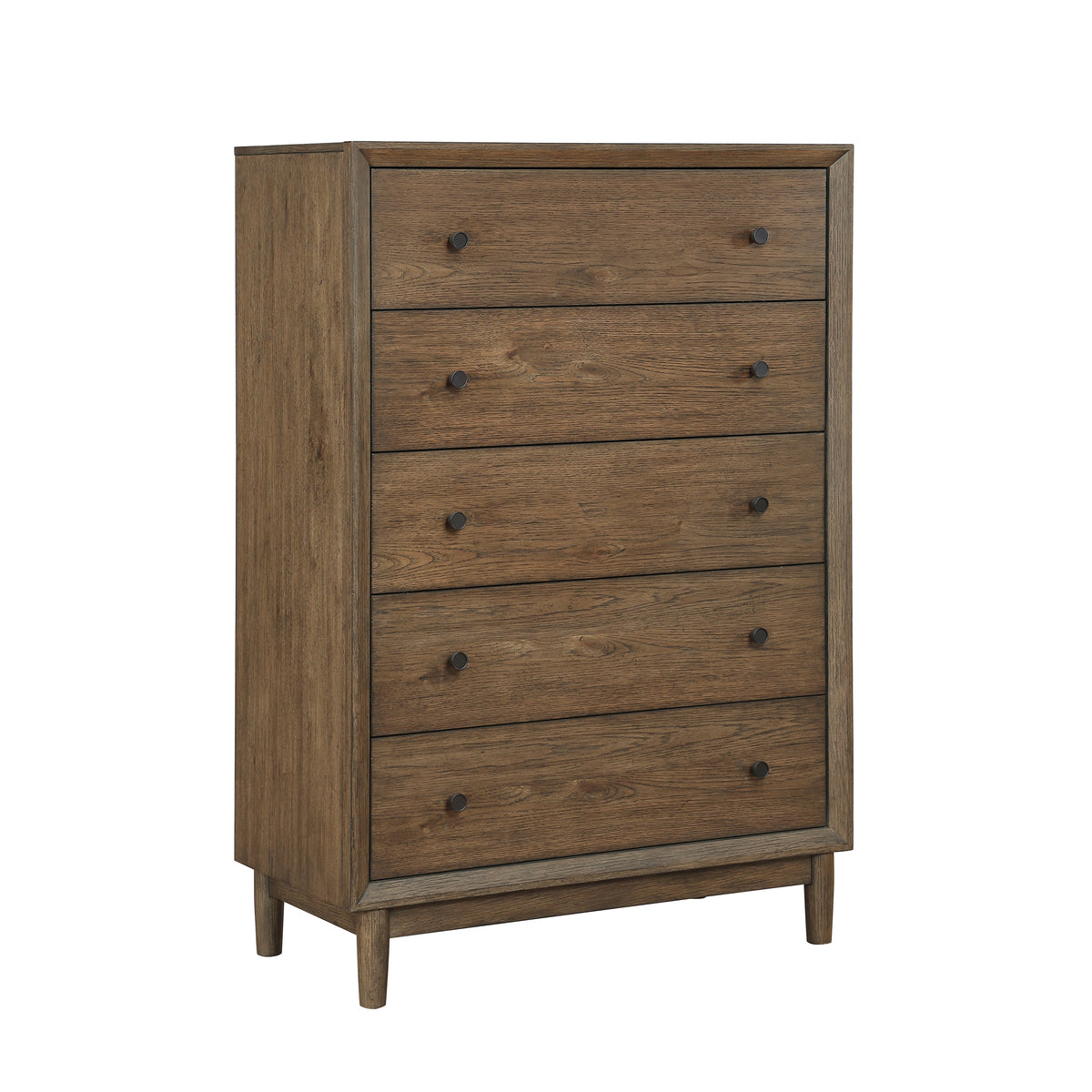 Marlow Brown/Oatmeal Platform Bedroom Set by Homelegance at Eve Furniture