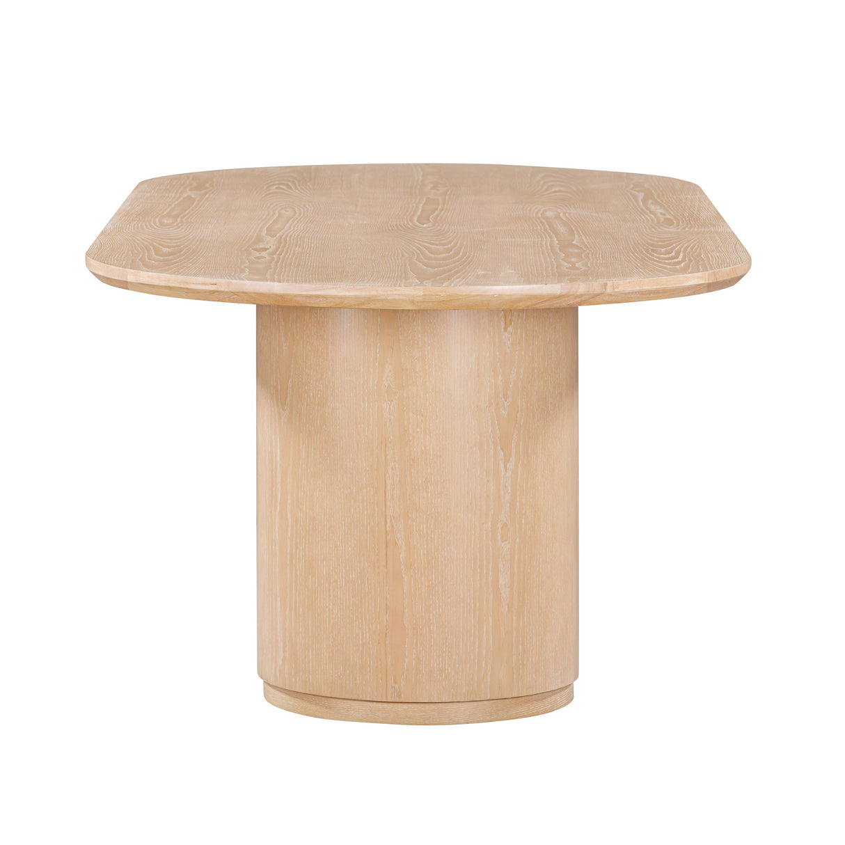 Marlow Wood 102" Oval Dining Table by TOV Furniture at Eve Furniture