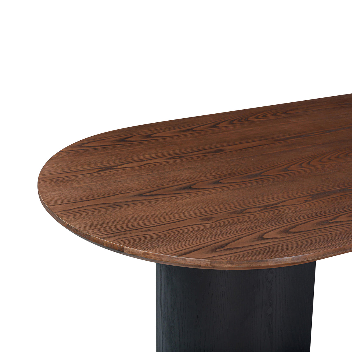Marlow Wood 102" Oval Dining Table by TOV Furniture at Eve Furniture