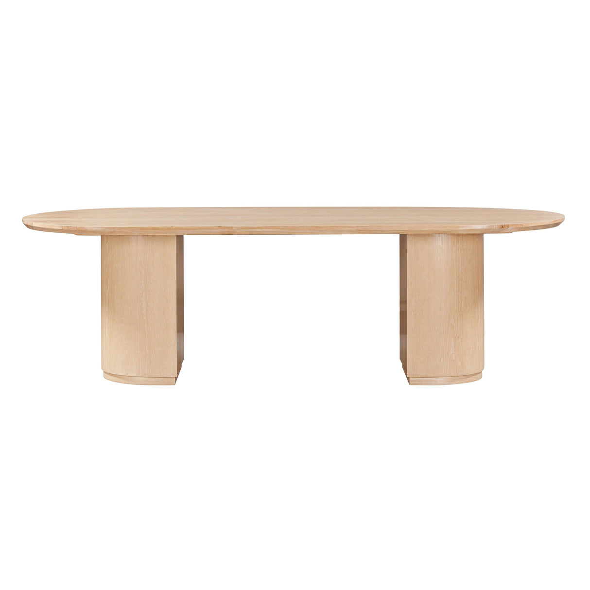 Marlow Wood 102" Oval Dining Table by TOV Furniture at Eve Furniture