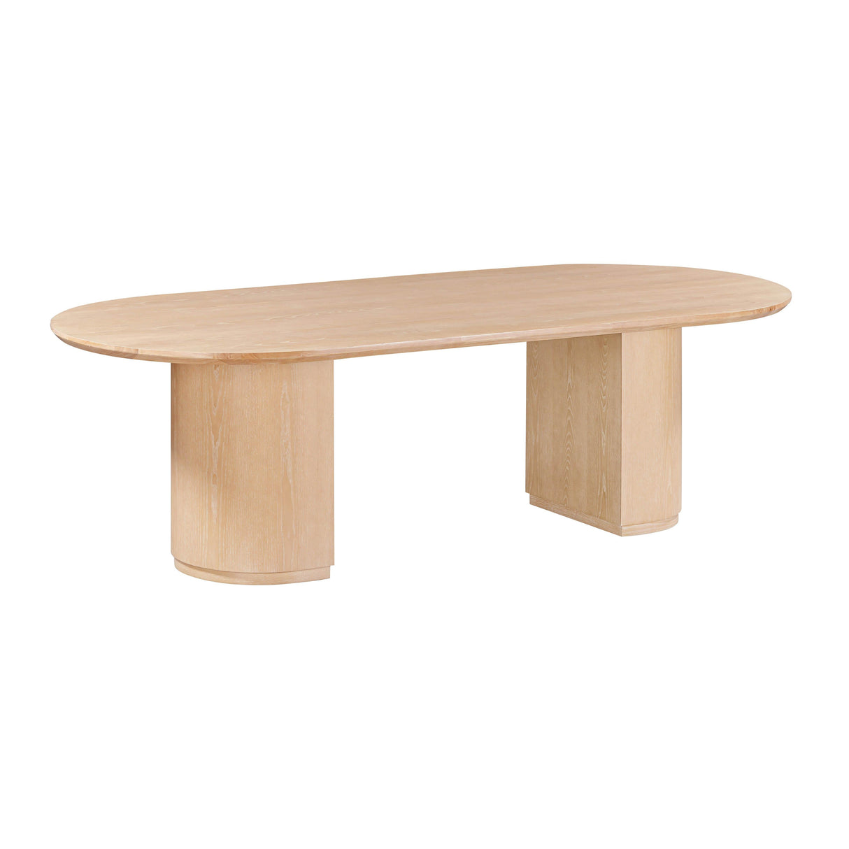 Marlow Wood 102" Oval Dining Table by TOV Furniture at Eve Furniture