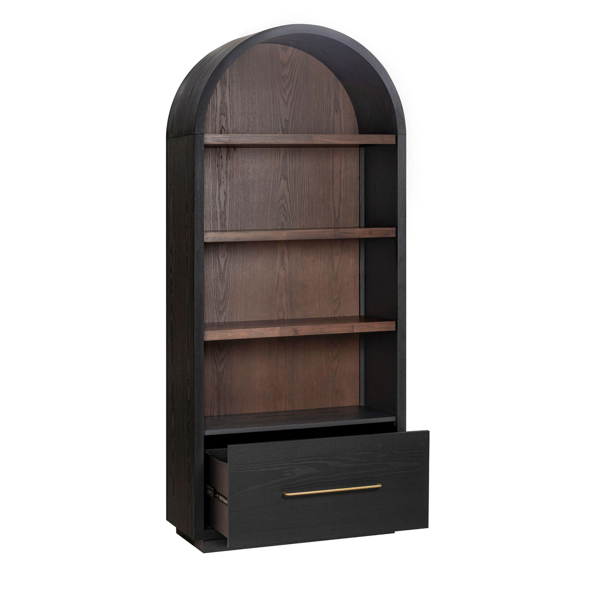 Marlow Wood Bookcase with File Drawer by TOV Furniture at Eve Furniture